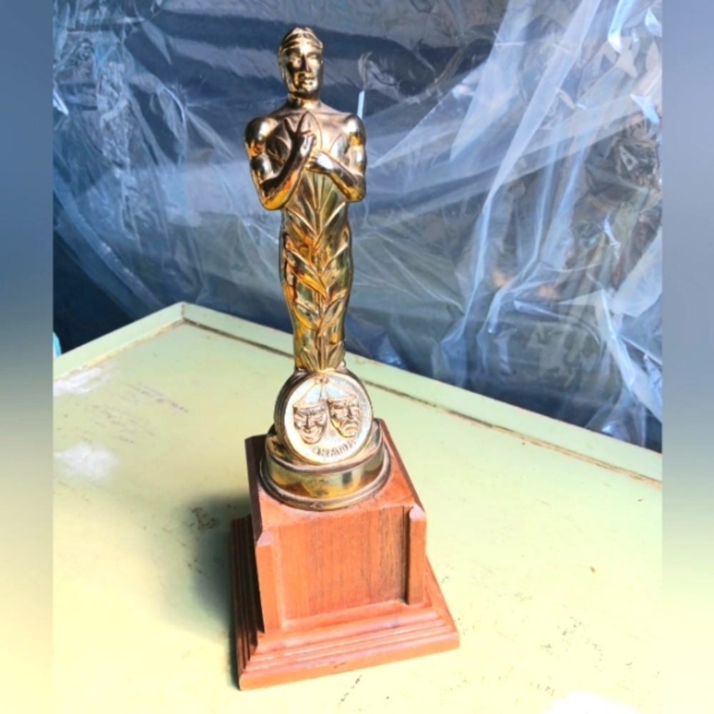 Vintage Bronze Drama Award/Trophy